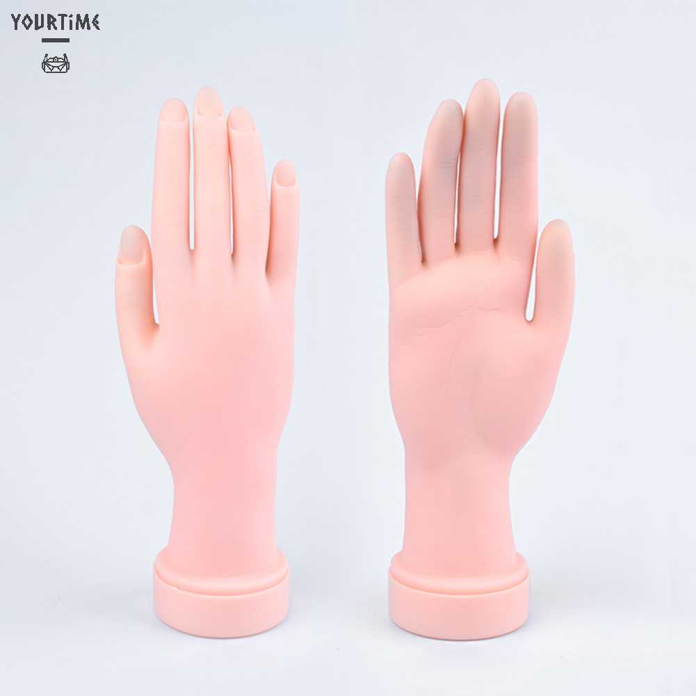 1 Mô Hình Bàn Tay Giả Mềm Tập Luyện Có Khớp Cử Động Cho Người Mới Bắt Đầu