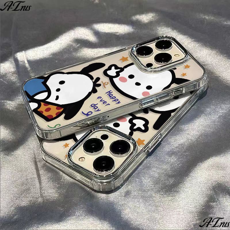 ✅Ốp Điện Thoại Mềm Chống Sốc In Hình Cún Pacha Kiểu Đơn Giản Cho Apple Iphone 12 14 Pro Plus 138 11 Max 7 UDA5