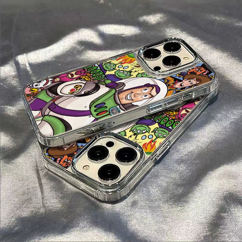 ✅Ốp Điện Thoại Dẻo Họa Tiết Hoạt Hình Buzz Lightyear Chống Sốc Cho Iphone1213In 118plus14pro max7
