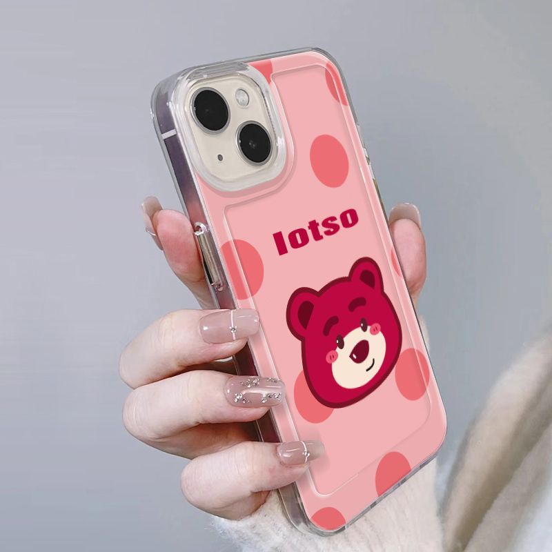 ✅Ốp Điện Thoại Dẻo Họa Tiết Gấu Dễ Thương Chống Sốc Cho Iphone 14pro 13 11 7Max Plus 8Iphone 12 S5CA
