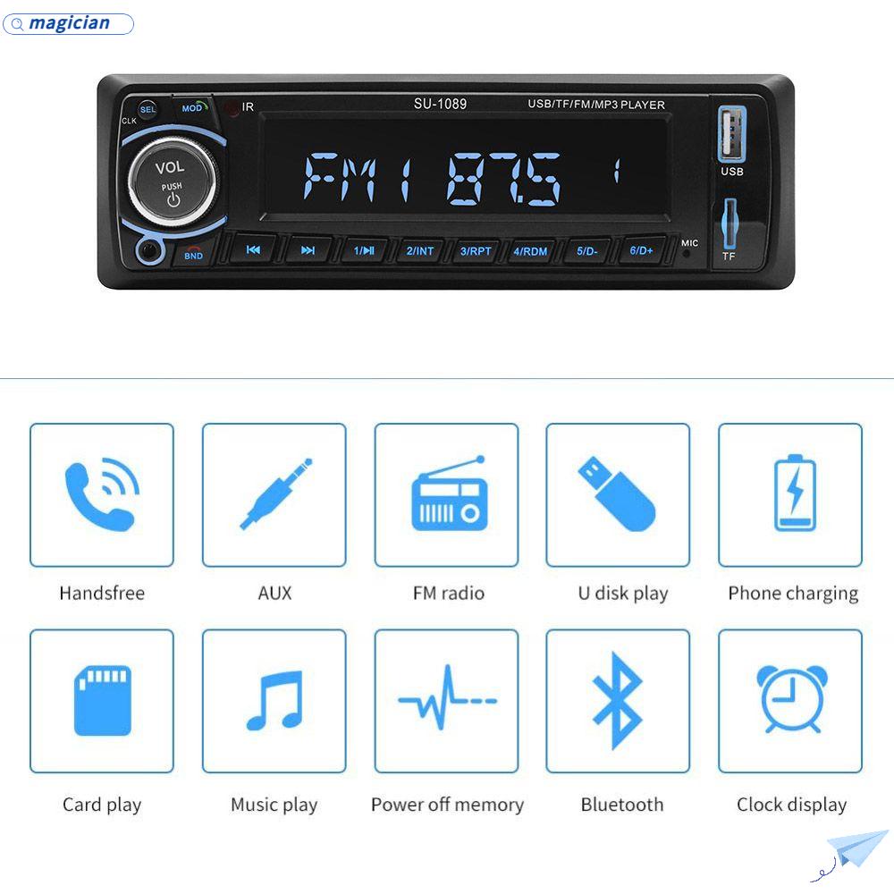 Máy Nghe Nhạc MP3 MP3 Rảnh Tay Tích Hợp Bảng Điều Khiển Dành Cho Ô Tô