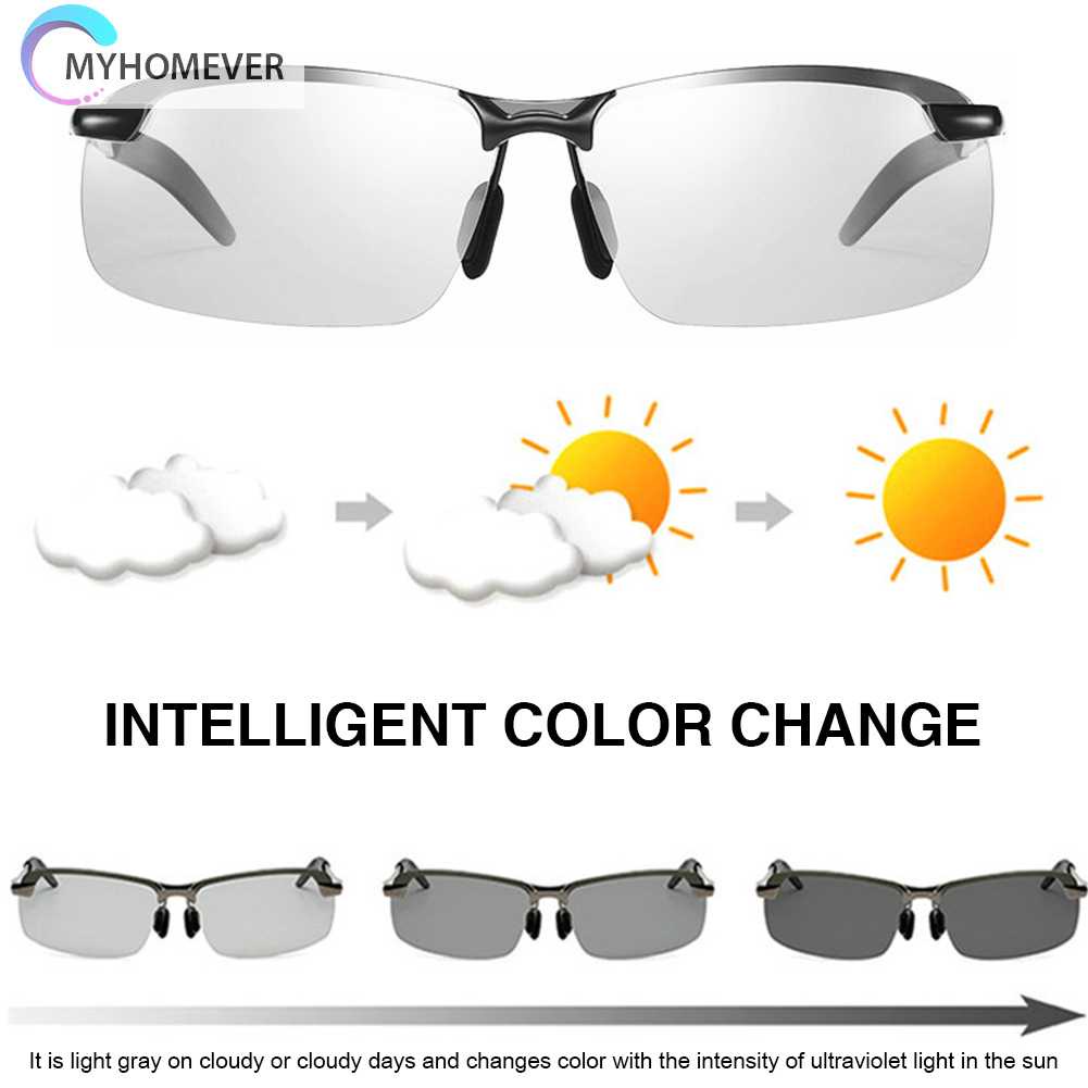 Kính Mát Phân Cực Chống Tia UV Phong Cách Thể Thao Thời Trang Cho Nam