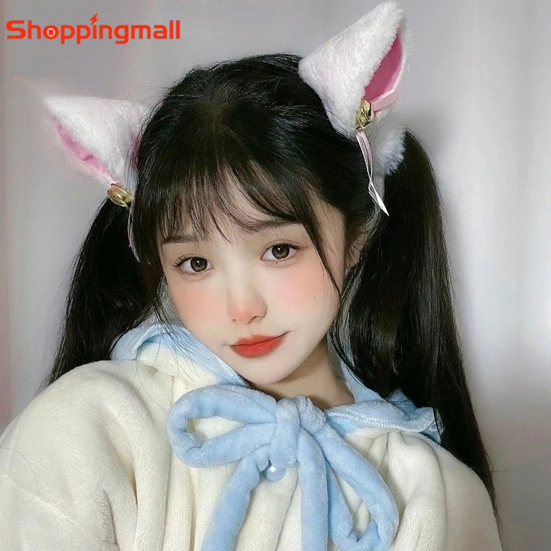 Kẹp Tóc Hình Tai Mèo Dễ Thương Cho Bé Gái