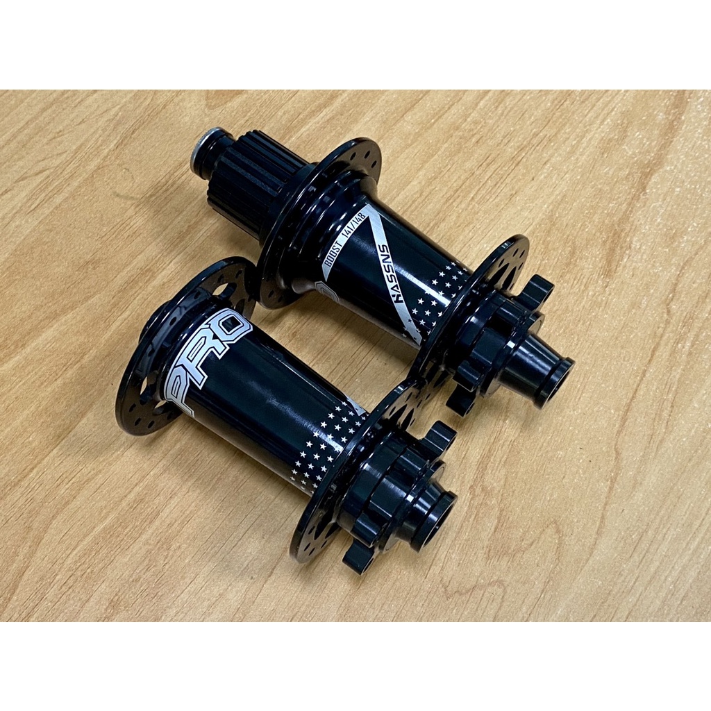 Đùm xe đạp HASSNS PRO7 - Boost 148/110 cối MS, màu đen