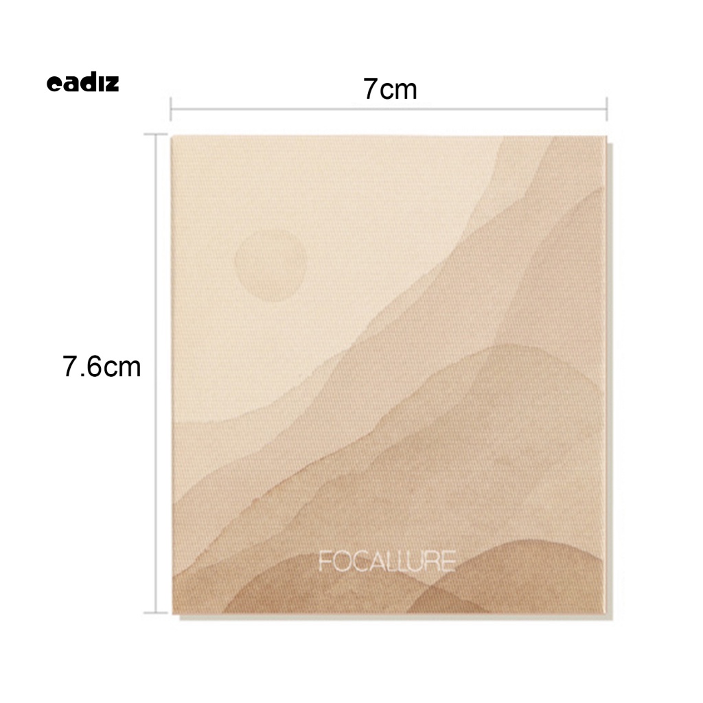 Bảng Phấn Bắt Sáng CADI Lâu Trôi Kết Cấu Mịn Màng Dành Cho Trang Điểm Mặt Tại Nhà