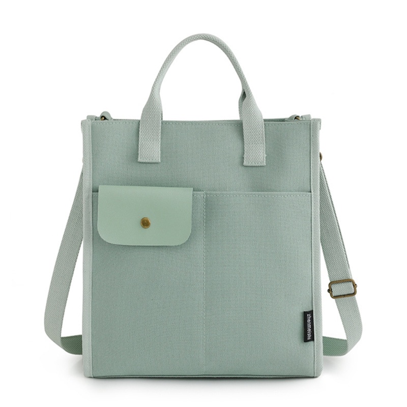 Túi vải Sức Chứa Lớn Màu Sắc Đơn Giản Cho Nữ