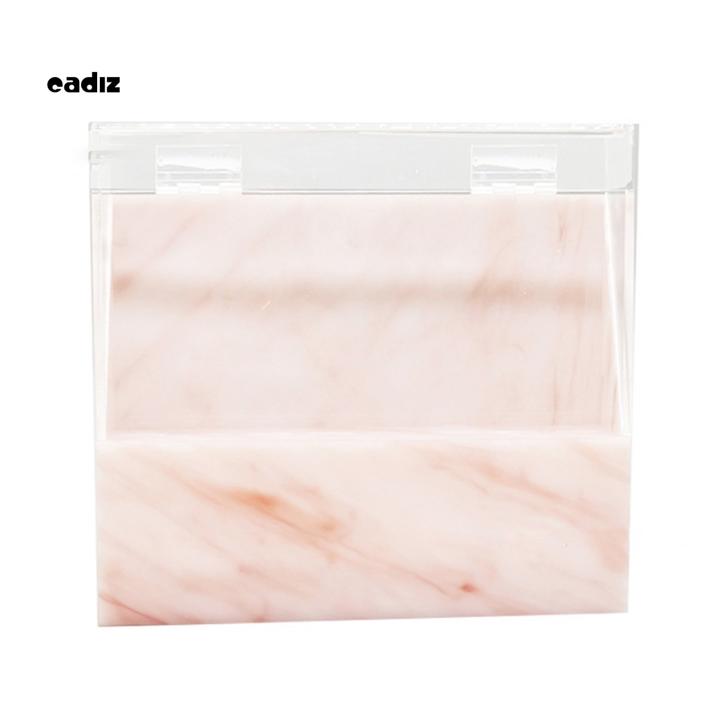 Giá Đỡ Nhíp Gắn Lông Mi Giả 8 Lỗ Bằng Acrylic Chống Bụi Chắc Chắn