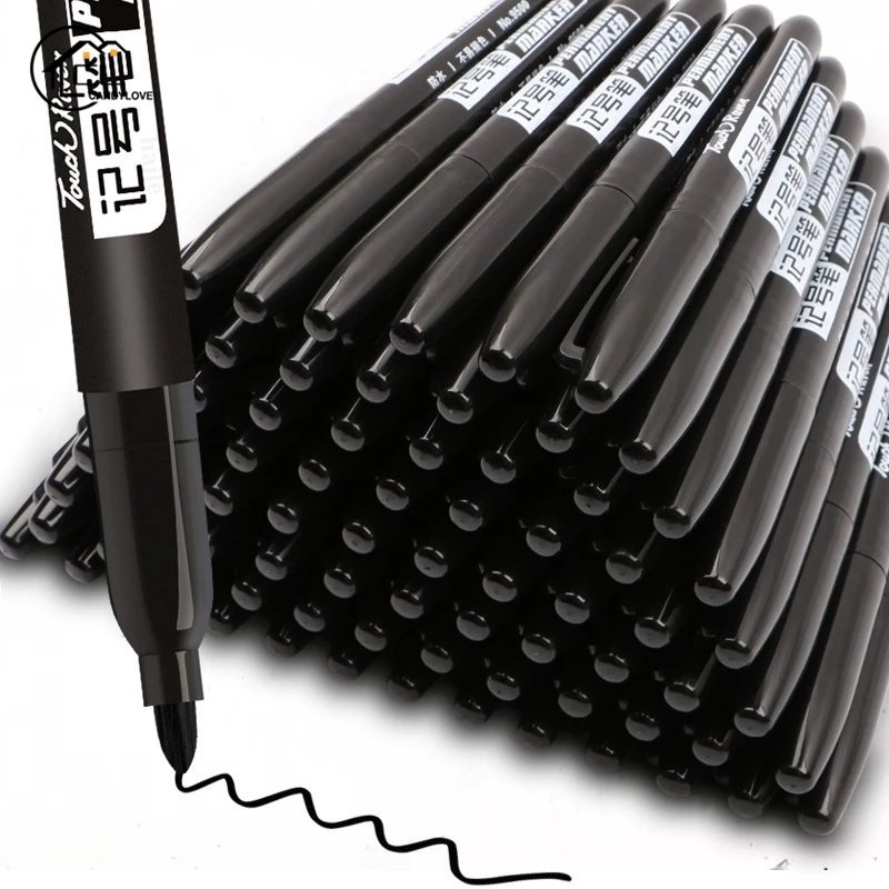 Bút Đánh Dấu Vĩnh Viễn Ngòi 1.5mm Chống Thấm Nước Trang Trí Nghệ Thuật DIY