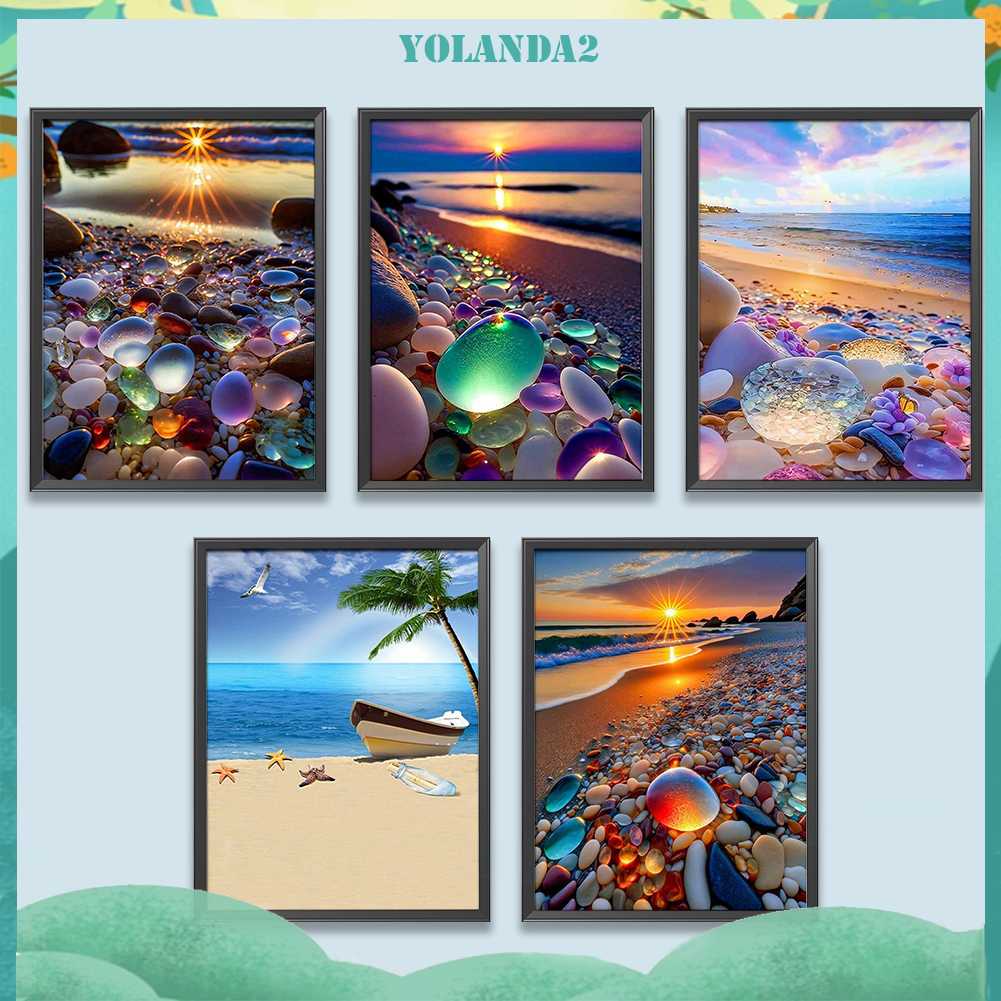 Tranh Đính Đá Kim Cương Toàn Bộ 5D DIY Hình Vẽ Nghệ Thuật Trang Trí Nhà Cửa