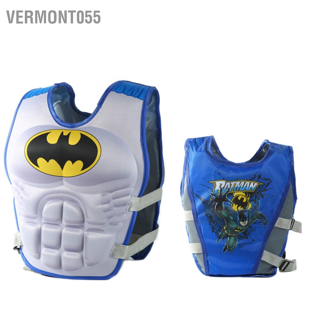 Vermont055 Trẻ Em Áo Phao Vải Chống Thấm Nước Không Tay Cơ Hình Vòng Eo Có Thể Điều Chỉnh Nổi Trôi Chèo Thuyền