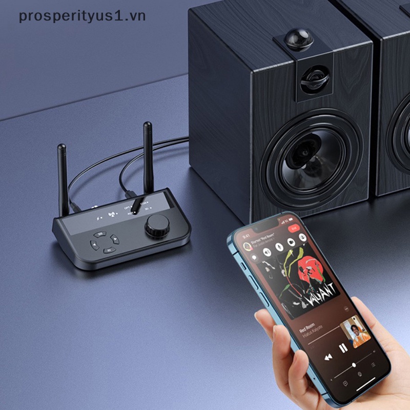 Bộ Thu Phát Âm Thanh Bluetooth 5.3 3.5mm AUX 2 RCA prosperityus1 [VN]