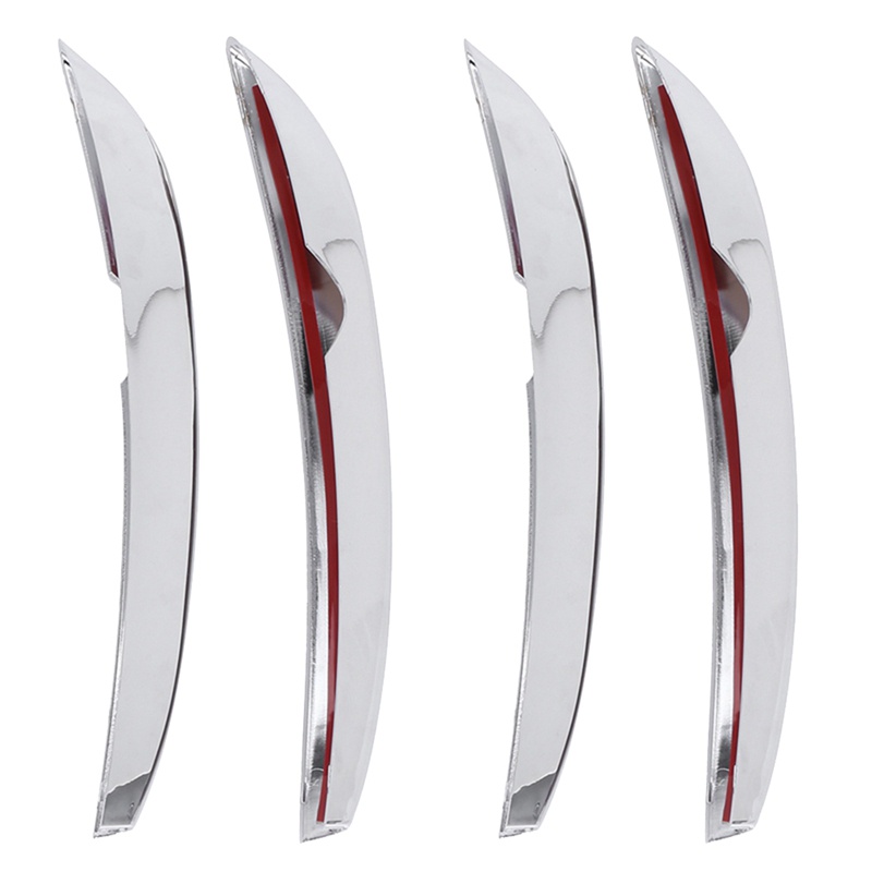 Bộ 4 Miếng Dán Trang Trí Cản Trước Xe Hơi Mercedes Benz CLA200 CLA 260 2020-2023