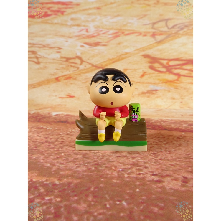 ⭐ins Mô Hình Nhân Vật Shin-Chan Kazama Dumb Masao Nini Zaemon Row Ngồi Kích Thước Lớn