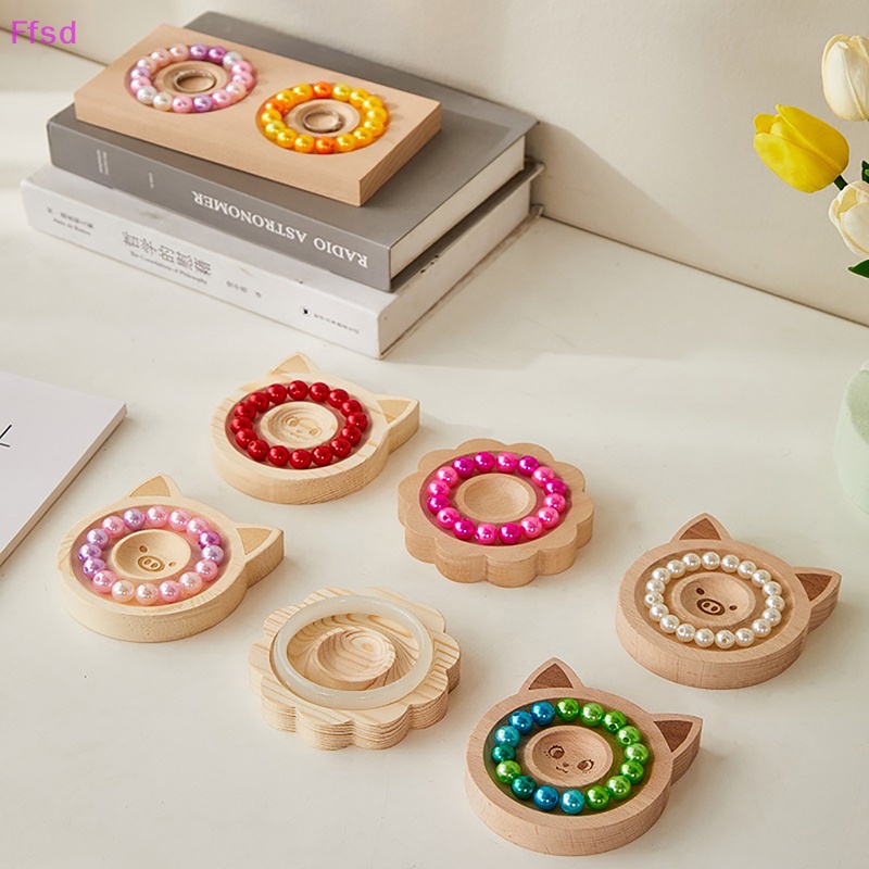 {Ffsd} Khay Trưng Bày Trang Sức Bằng Gỗ Đa Năng Trang Trí Nhà Cửa Cửa Hàng Bán Chạy