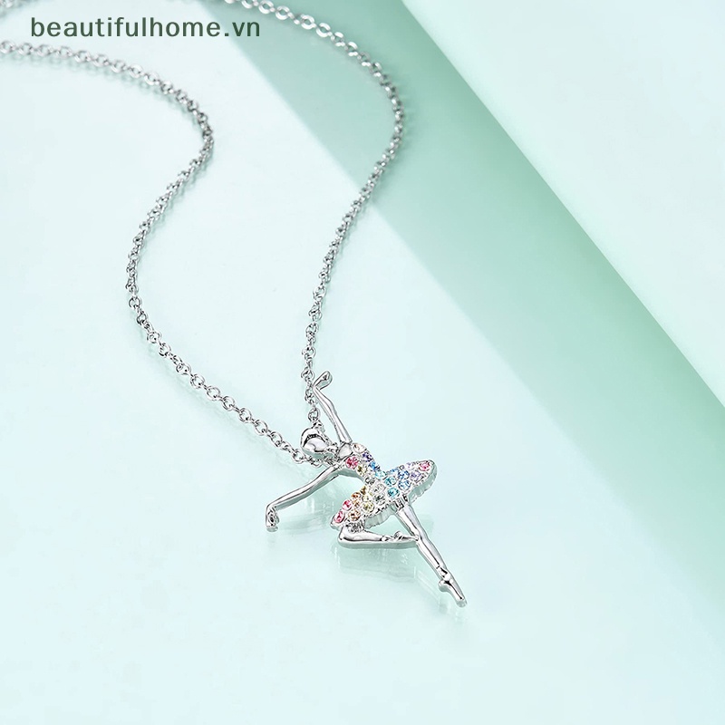 [beautifulhome] Vòng Cổ Choker Mặt Hình Vũ Công Ba Lê Tinh Tế Quyến Rũ [beauty]