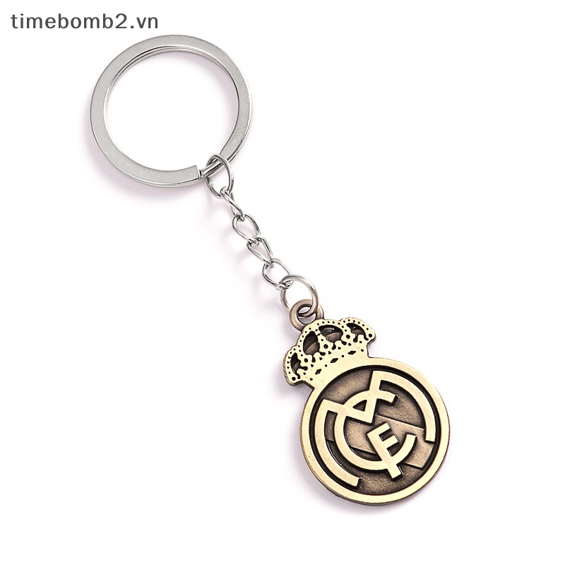 {Timebomb} Móc Khóa Kim Loại Hình Logo Câu Lạc Bộ Bóng Đá Châu Âu Cho Người Hâm Mộ Bóng Đá