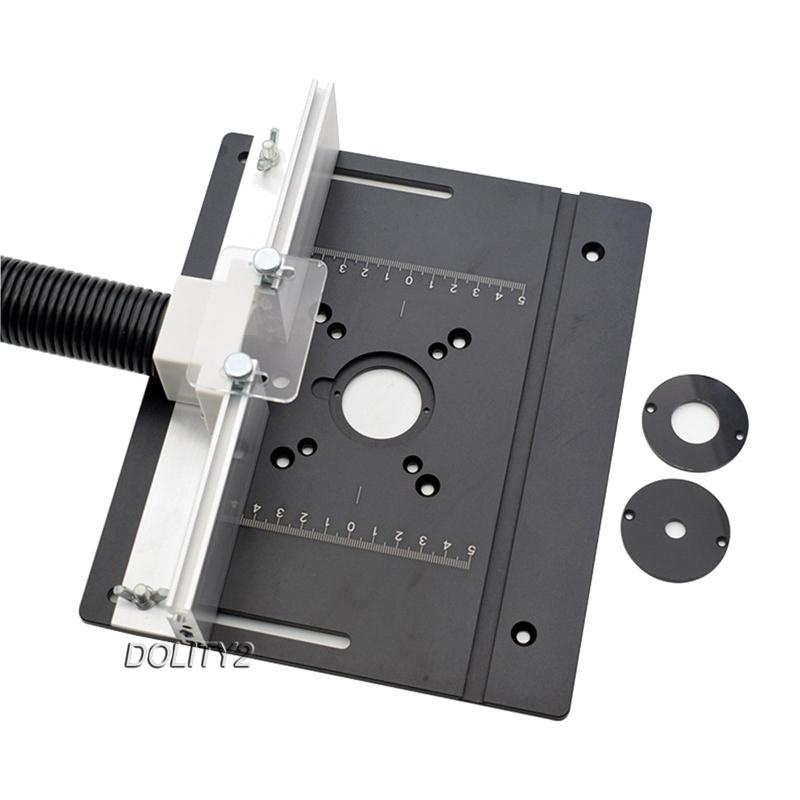 [Dolity2] Đĩa Chèn Bộ Định Tuyến Hạng Nặng Cho Bàn Chế Tác Gỗ