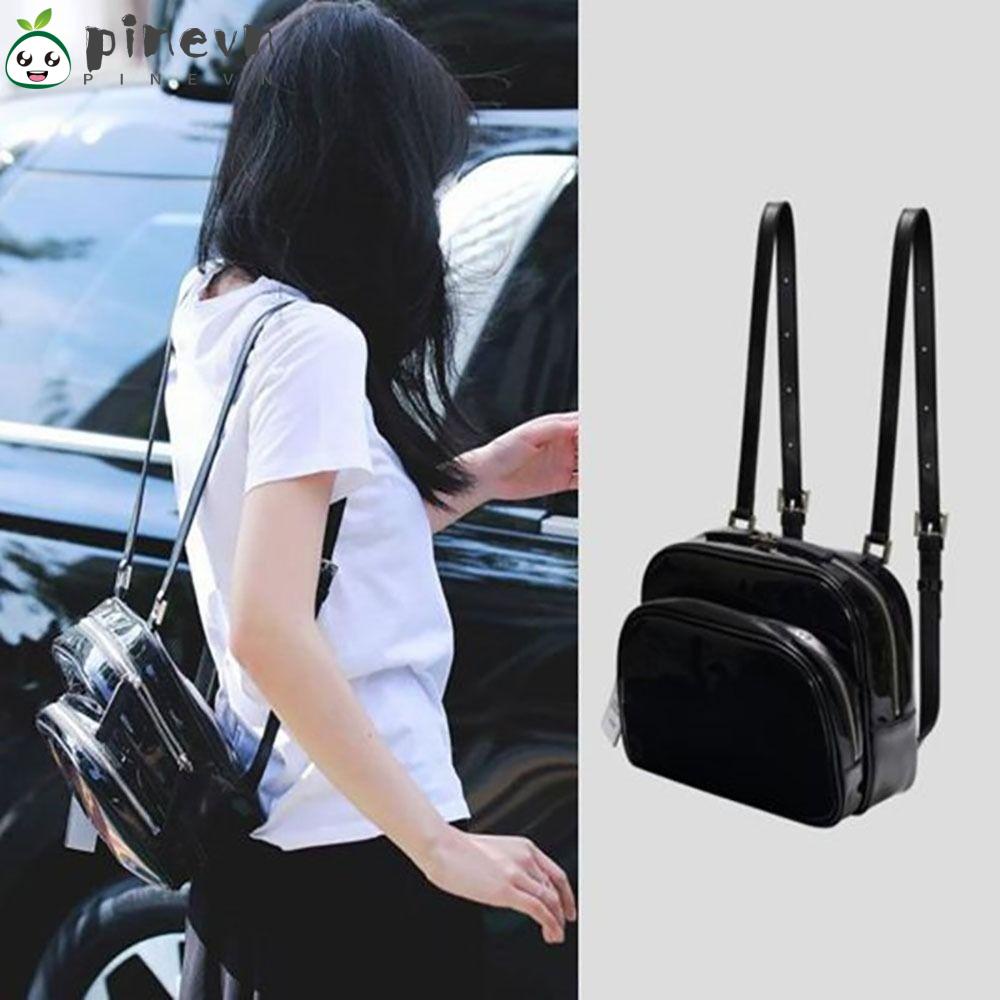 Ba Lô Đeo Vai Màu Đen Thông