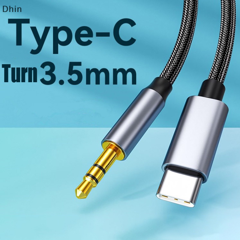 Cáp Chuyển Đổi Type C Sang 3.5mm Aux Chuyên Dụng Cho Loa Xe Hơi