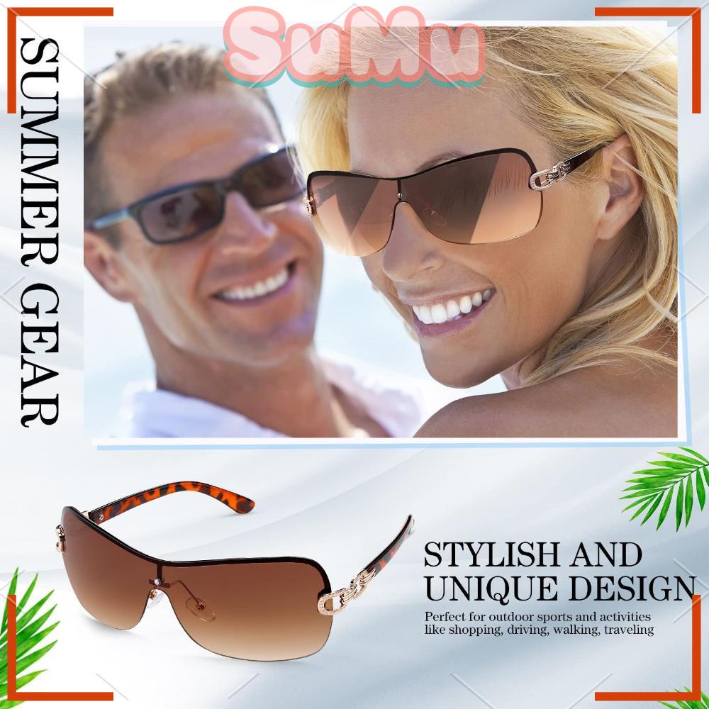 Kính Mát Oversized Gọng Lớn Thời Trang Mùa Hè Cho Nam