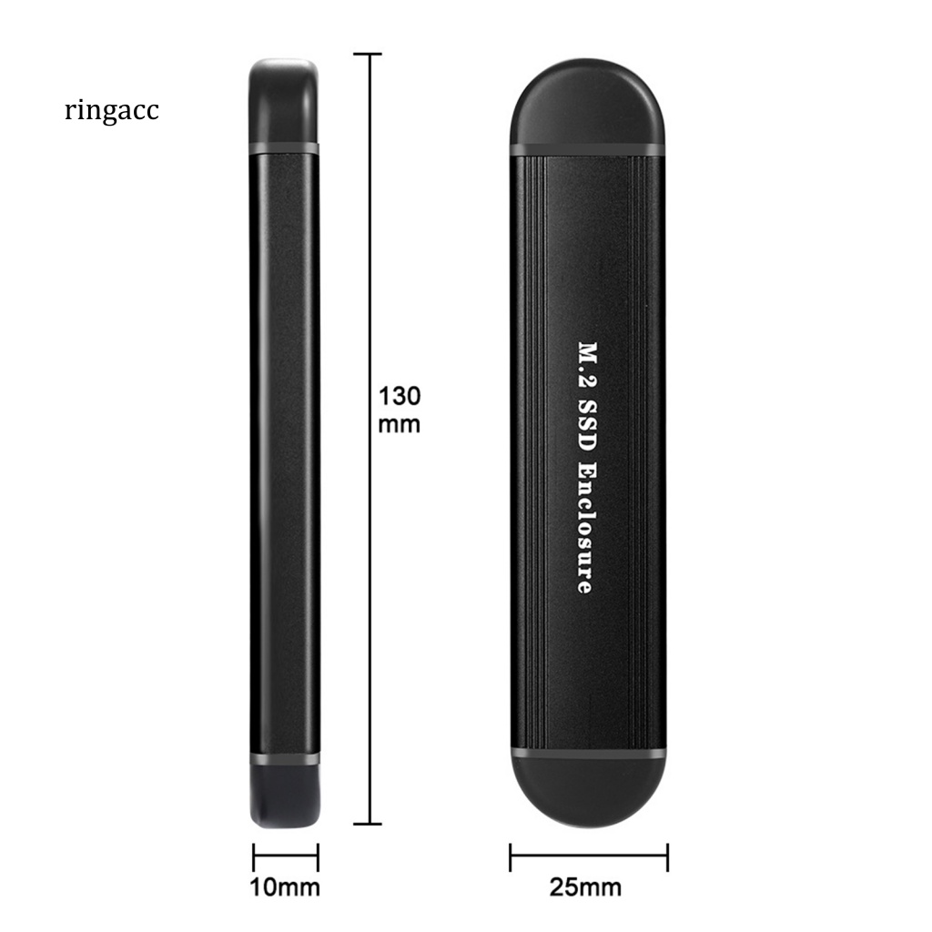 Hộp Ổ Cứng 10Gbps Cổng Type-C USB 3.1 Sang M.2 NVMe / SATA Tốc Độ Cao