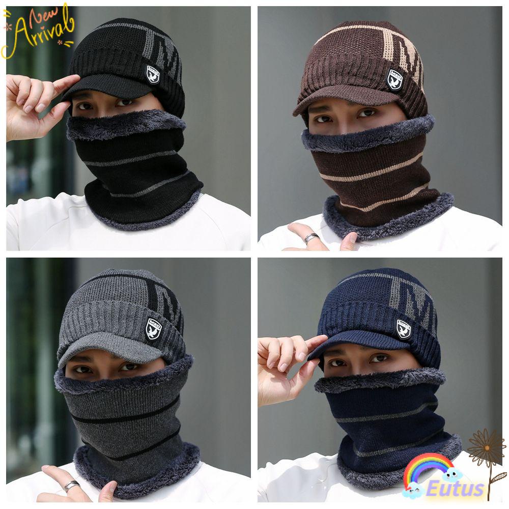 Mũ Len Beanie Dày Dặn Giữ Ấm Thời Trang Cho Nam Nữ