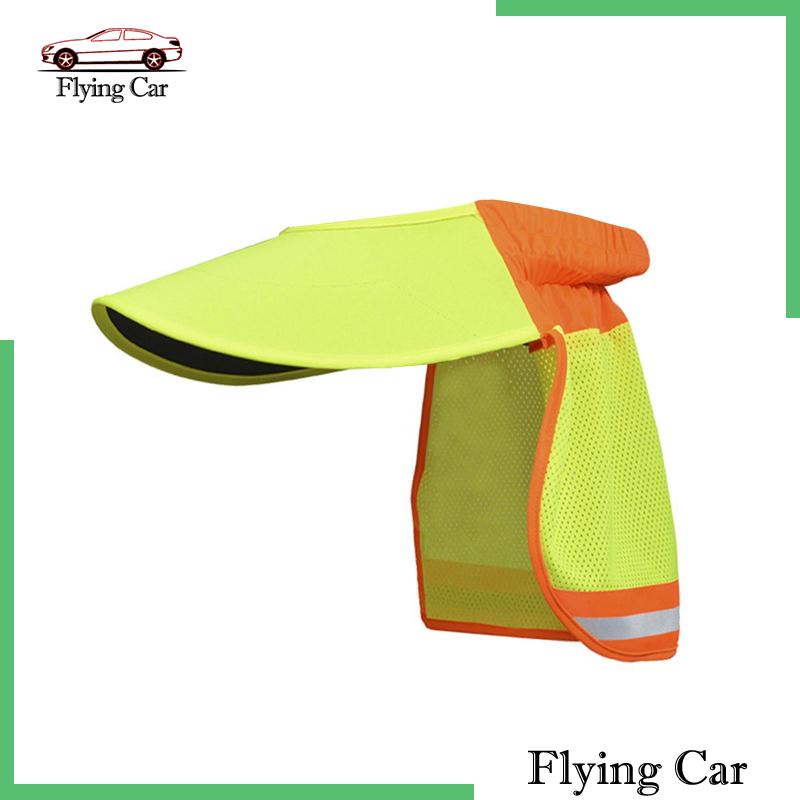 [Lzdjfmy2] Mũ Cứng Rộng Vành Chống Nắng Thoáng Khí Với Dải Phản Quang