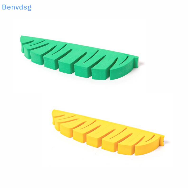 Giá Đỡ Cọ Trang Điểm Bằng EVA Hình Chiếc Lá Tiện Dụng