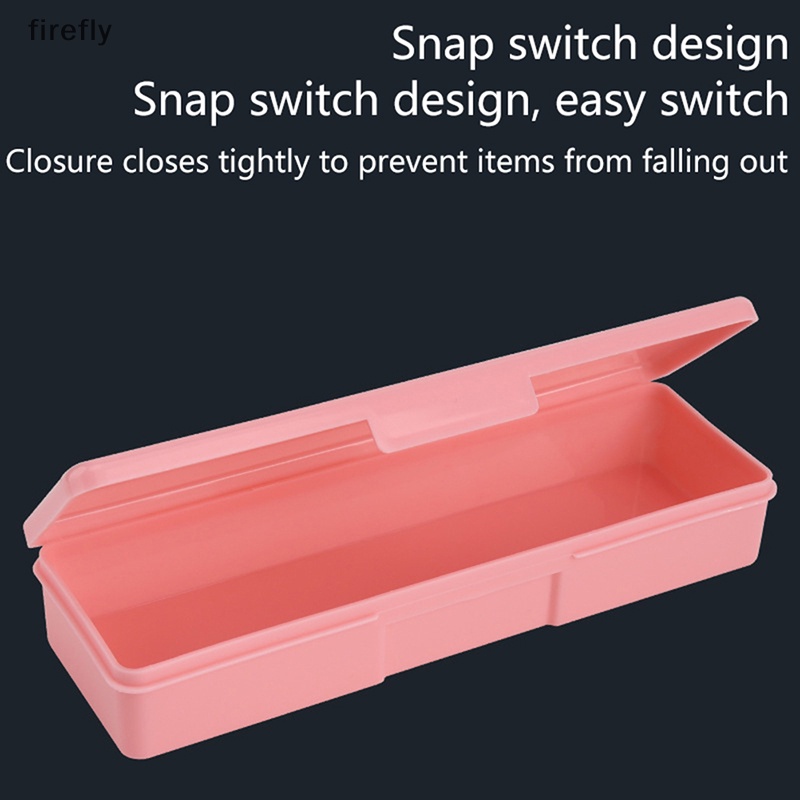 Hộp Đựng Phụ Kiện Làm Móng Bằng Nhựa PP Chống Bụi Tiện Dụng