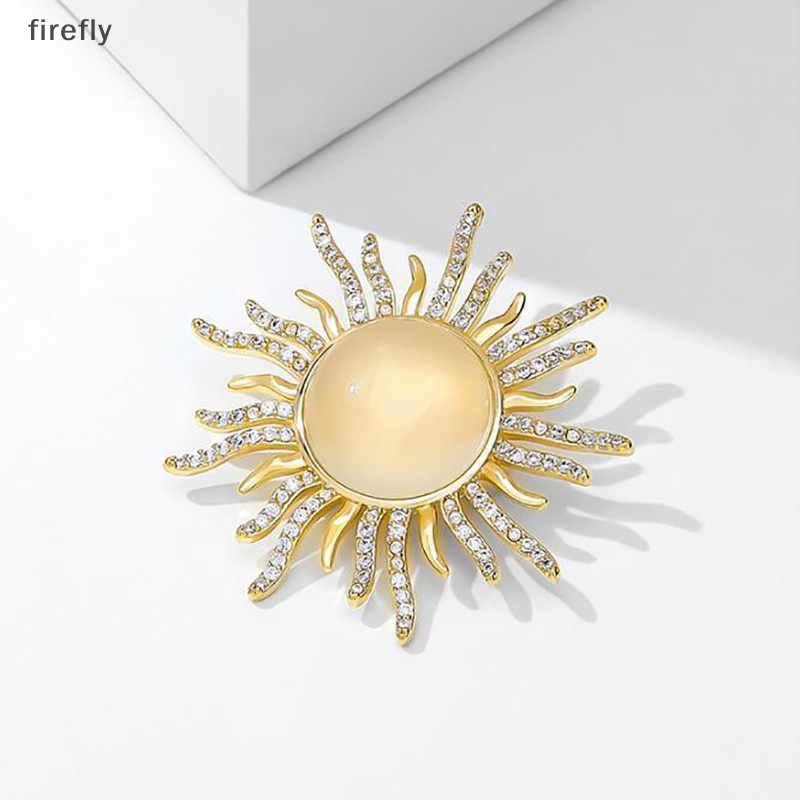 Ghim Cài Áo Hình Chú Ong / Mặt Trời / Trái Tim Đính Đá Ngọc Trai Dễ Thương