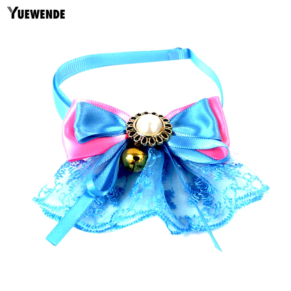 Vòng Cổ Đính Ngọc Trai Giả Và Nơ Xinh Xắn Dành Cho Thú Cưng