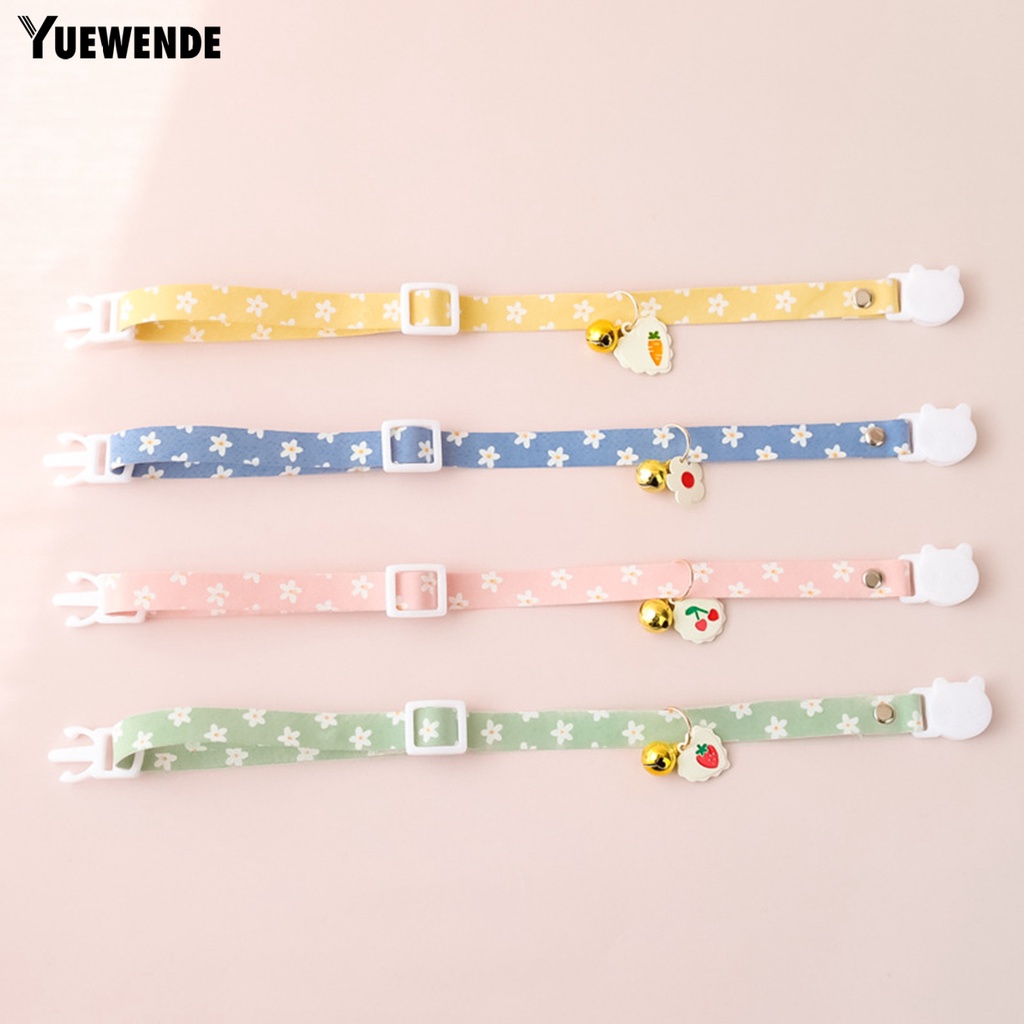 Yq.e Vòng Cổ Gắn Chuông Thoáng Khí An Toàn Cho Thú Cưng