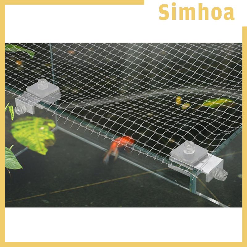 Kẹp Lưới Bảo Vệ Màn Hình Bể Cá Chắc Chắn DIY