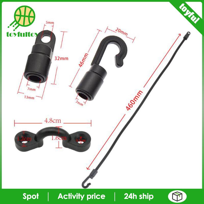 [Toyfulcabin] Cần Câu Cá Bền Với Ốc Vít Nối Sàn Cho Thuyền Kayak Fitments