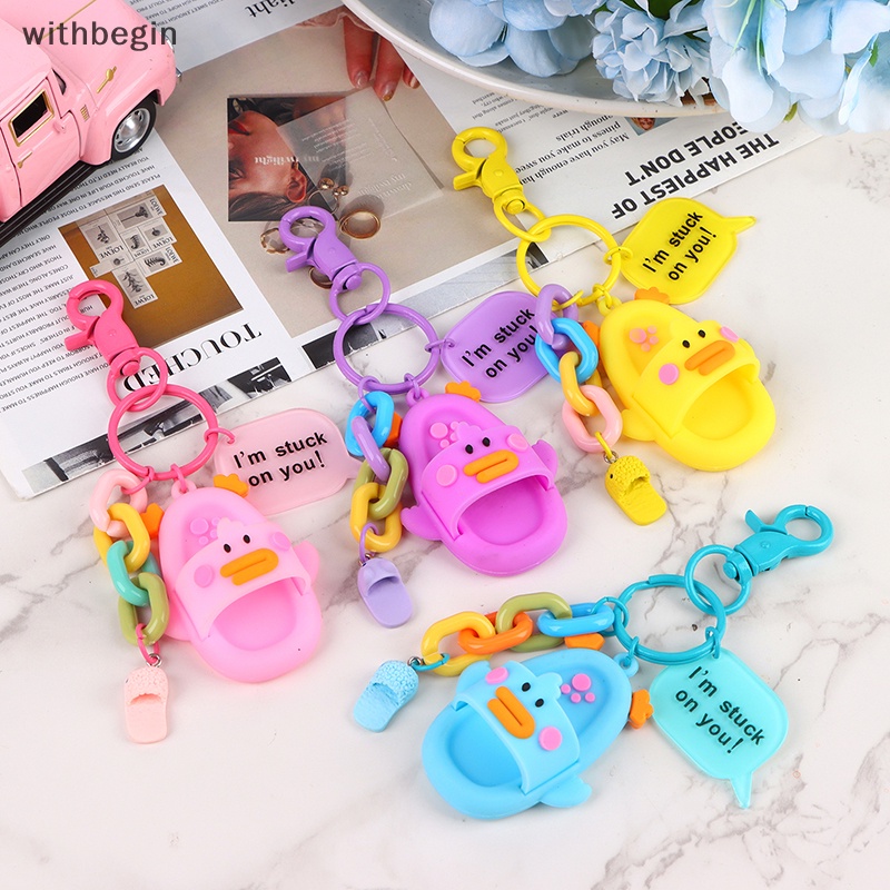 Móc Khóa Hình Dép Hoạt Hình Dễ Thương