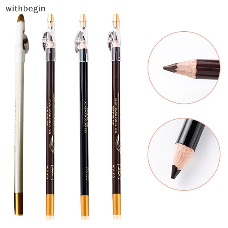 1 Bút Kẻ Đường Chân Tóc Kèm Đồ Chuốt Tiện Dụng