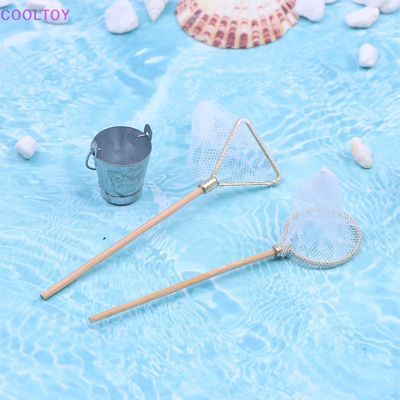 1 Bộ Lưới Đánh Cá Mini 1: 12 Độc Đáo Trang Trí Nhà Búp Bê / Tiểu Cảnh