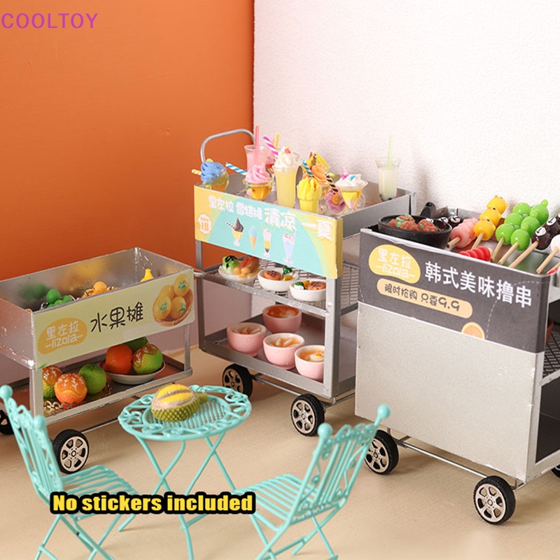Cooltoy Mô Hình Xe Ăn Uống Tỉ Lệ 1: 12 Trang Trí Nhà Búp Bê