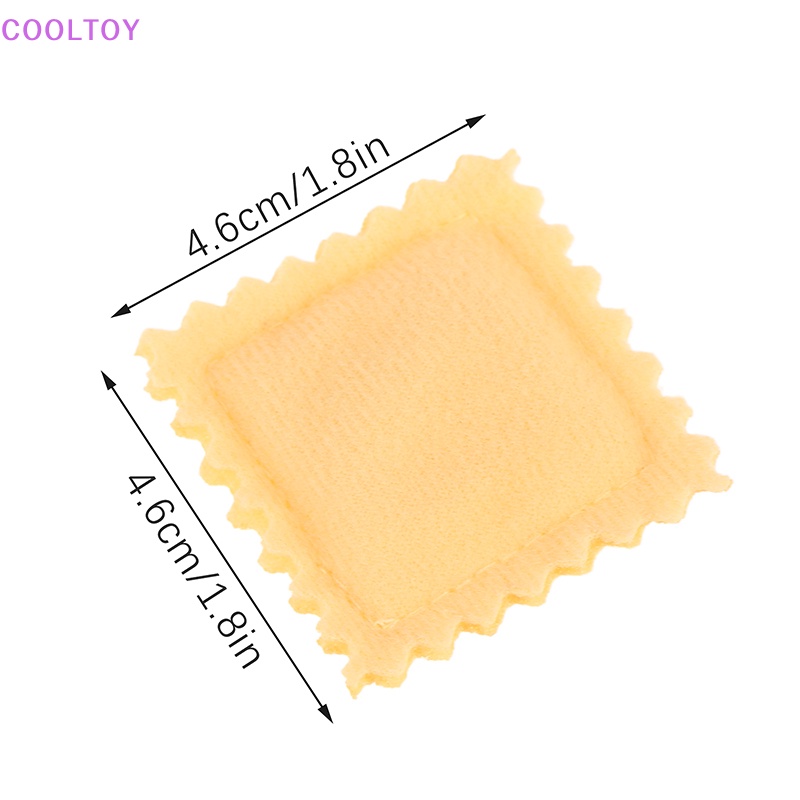 Cooltoy 1 Gối Sofa / Giường Ngủ Hình Vuông Trang Trí Nhà Búp Bê Tỉ Lệ 1: 12