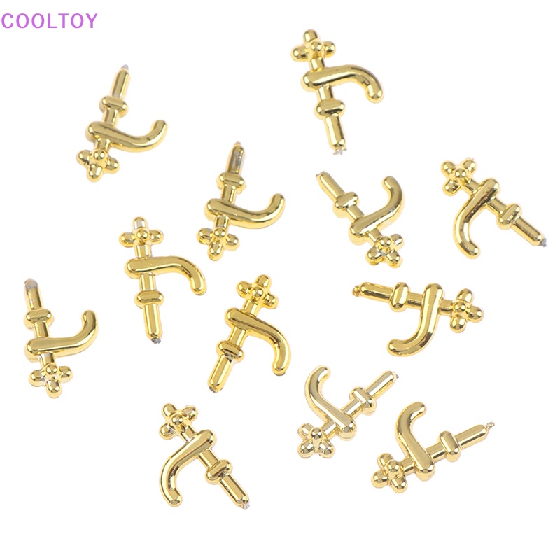 Set 12 Vòi Nước Mini Tỉ Lệ 1: 12 Trang Trí Nhà Búp Bê