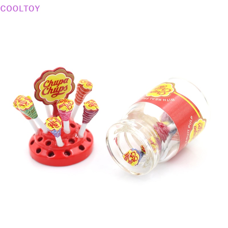 Mô Hình Kẹo Mút COOLTOY 1: 12 Mini Kèm Hộp Đựng Cho Nhà Búp Bê