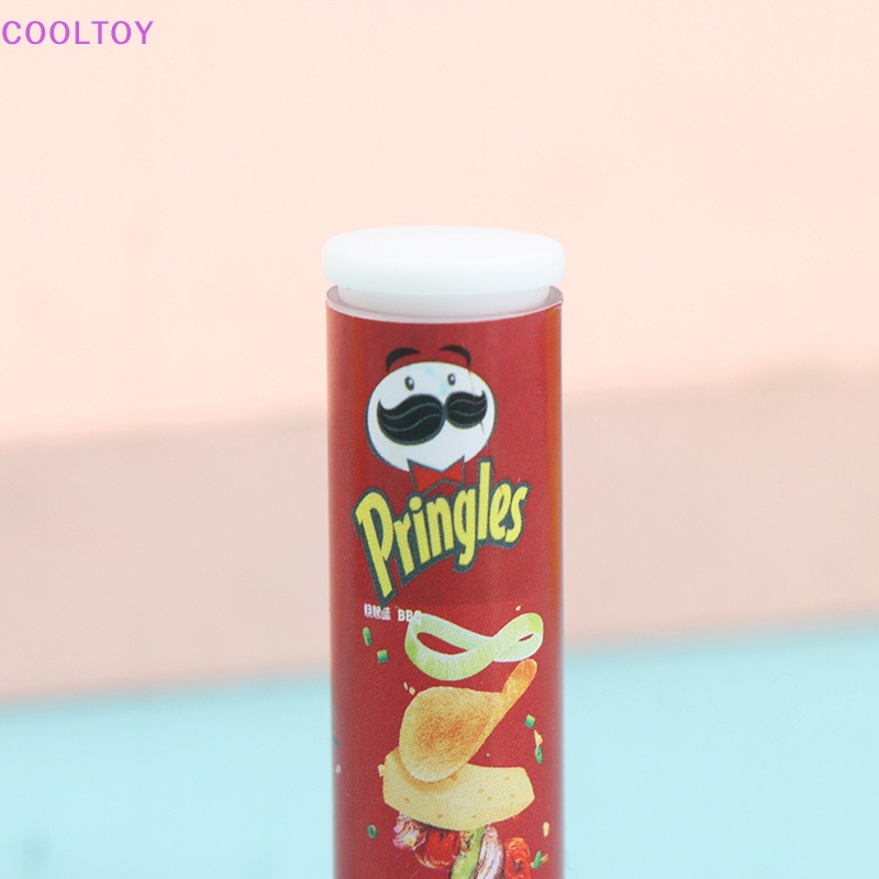 Set 4 Mô Hình Chai Khoai Tây Chiên Tỉ Lệ 1: 12 Dùng Để Trang Trí Nhà Búp Bê