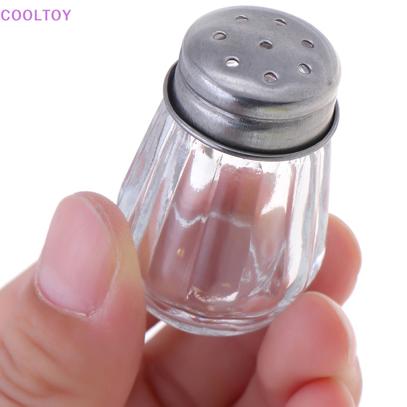 Set 2 Lọ Thủy Tinh Đựng Gia Vị Tỉ Lệ 1: 6 Cho Nhà Búp Bê