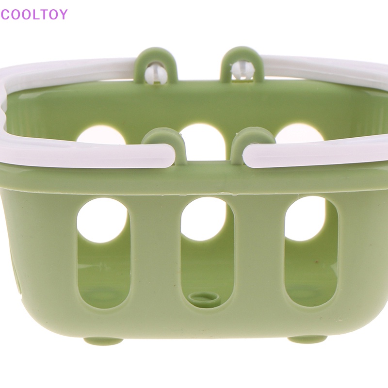 1 Giỏ Mua Sắm Mini Bằng Nhựa Trang Trí Nhà Búp Bê