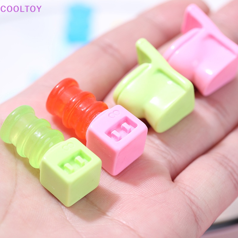 Cooltoy Mô Hình toilet mini Nhiều Màu Sắc Trang Trí Nhà Búp Bê