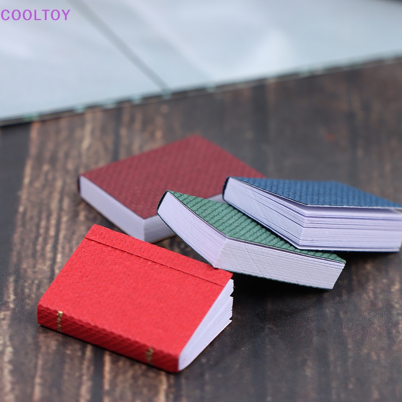 Cooltoy Cuốn Sách Mini 4 Màu Tỉ Lệ 1: 12 Dành Cho Nhà Búp Bê
