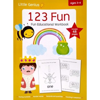 Little Genius: 123 Fun - Fun Educational Workbook