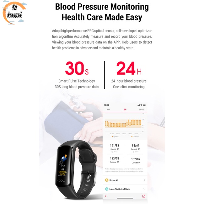 Bộ Đồng Hồ Thông Minh Tk30 Màn Hình 0.96-inch IPS Chống Nước Ip68 Chuyên Dụng