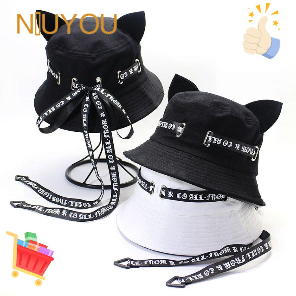 Mũ Bucket Chống Nắng Phong Cách Punk Panama Thời Trang Mùa Hè