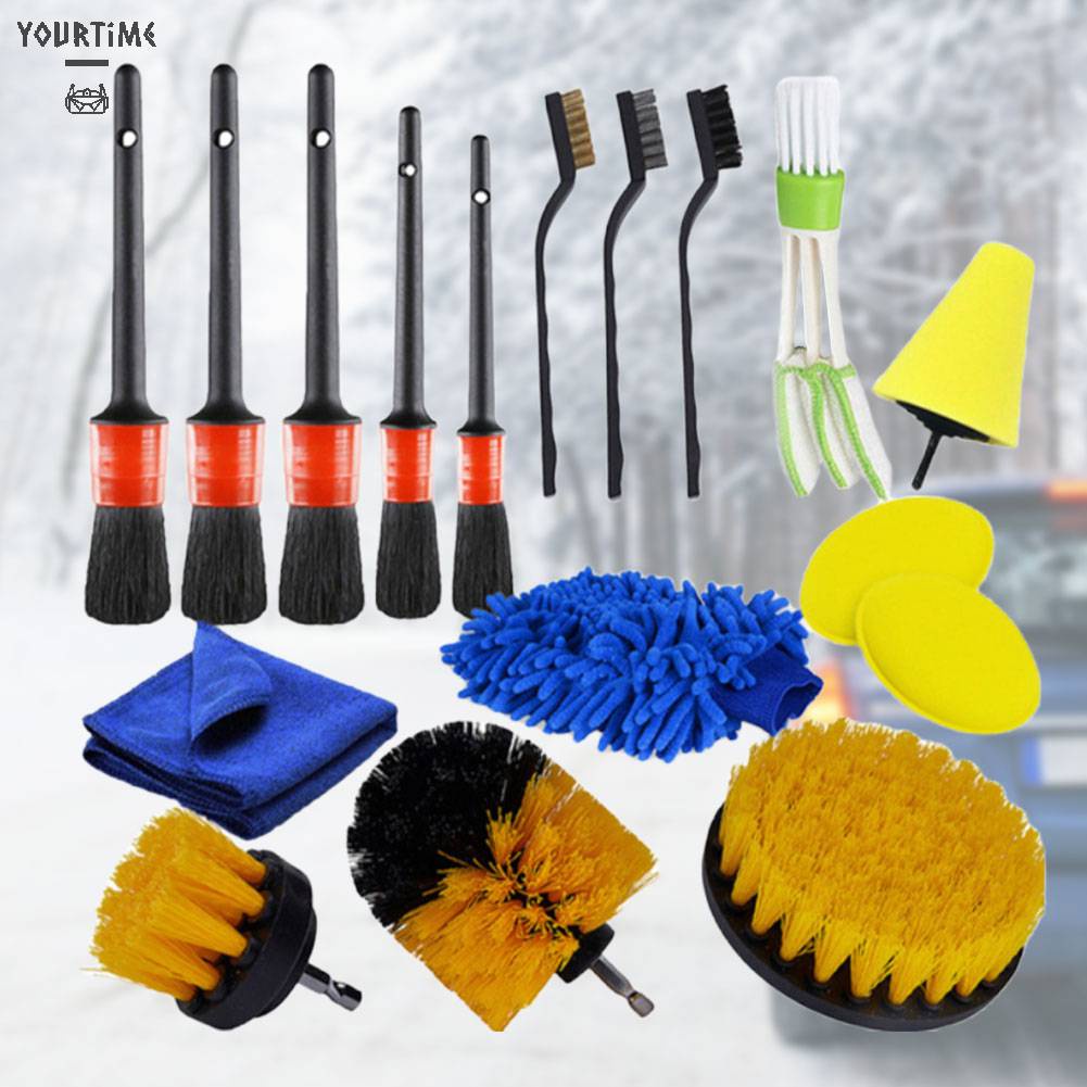 Set 17 Cọ Vệ Sinh Thảm Chùi Chân Đa Năng